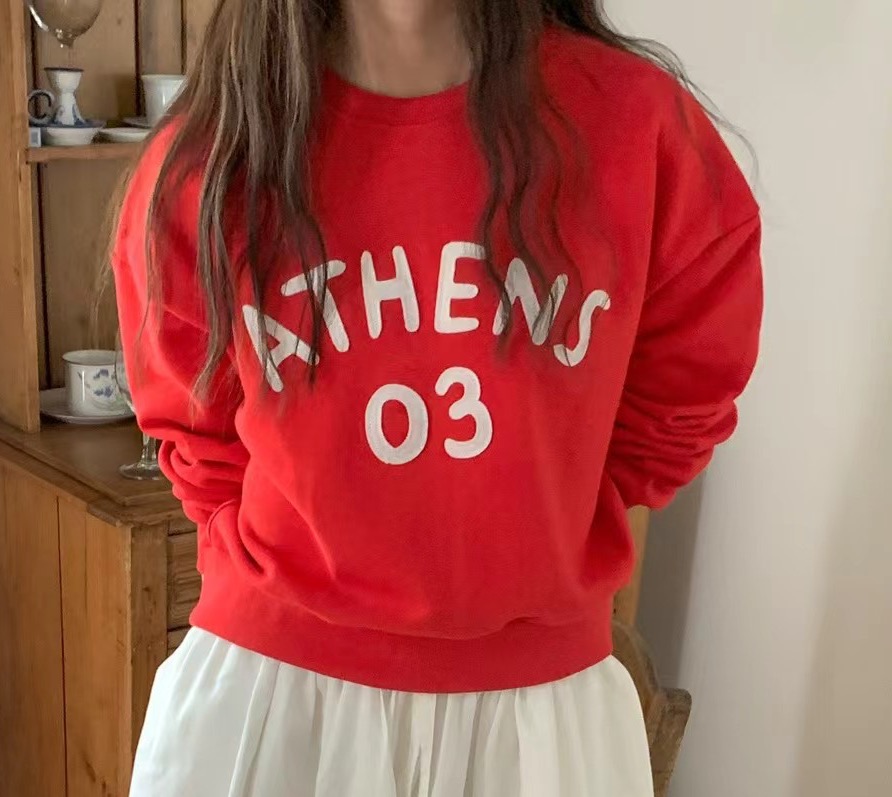 OBE直郵韓國代購㊣女裝新品時尚人氣推薦熱賣25春夏長袖T恤OBE長袖T恤圖色2