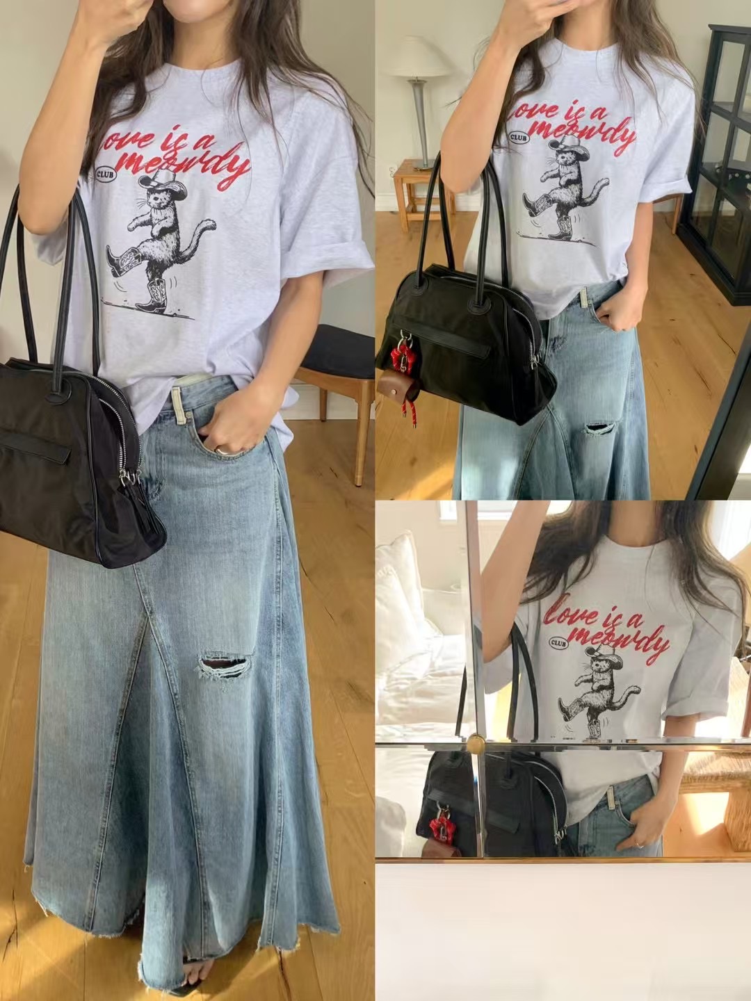 VANILLA-바닐라-T韓國直郵㊣東大門實拍女裝新品25春夏T恤VANILLAT恤