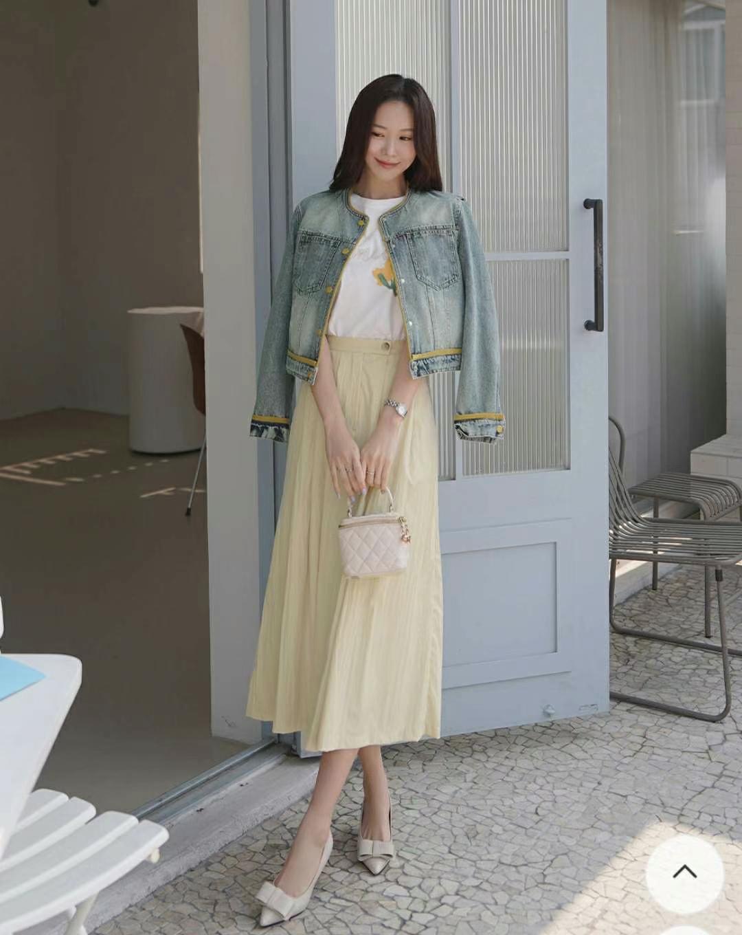 MINK DESIGN韓國直郵㊣東大門實拍女裝新款熱賣25春夏夾克MINK DESIGN夾克