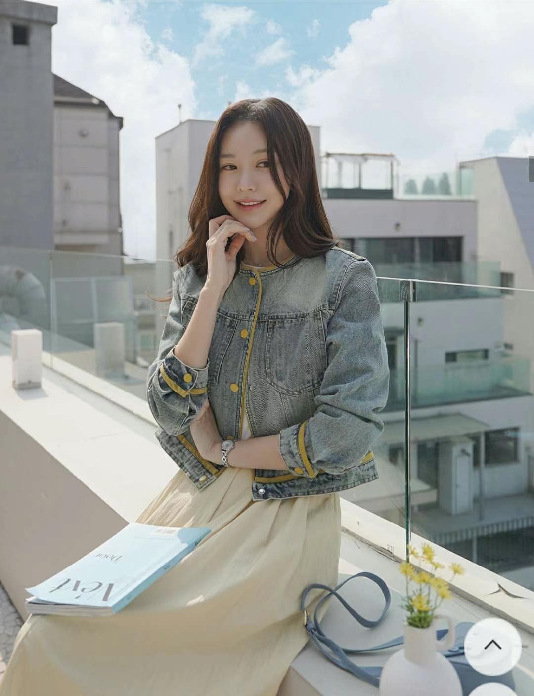 MINK DESIGN韓國直郵㊣東大門實拍女裝新款熱賣25春夏夾克MINK DESIGN夾克