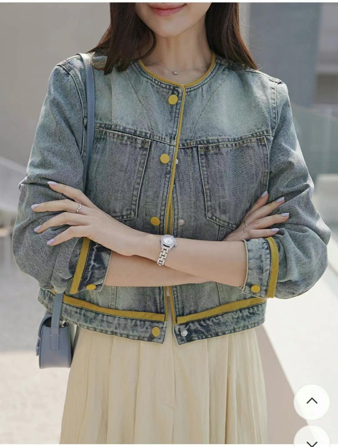 MINK DESIGN韓國直郵㊣東大門實拍女裝新款熱賣25春夏夾克MINK DESIGN夾克