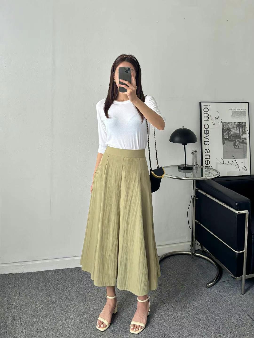 MINK DESIGN韓國直郵㊣東大門實拍女裝新款熱賣時尚推薦長裙MINK DESIGN長裙