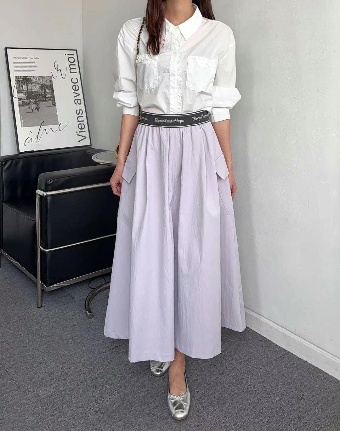 MINK DESIGN韓國直郵㊣東大門實拍女裝新品人氣25春夏長裙MINK DESIGN長裙