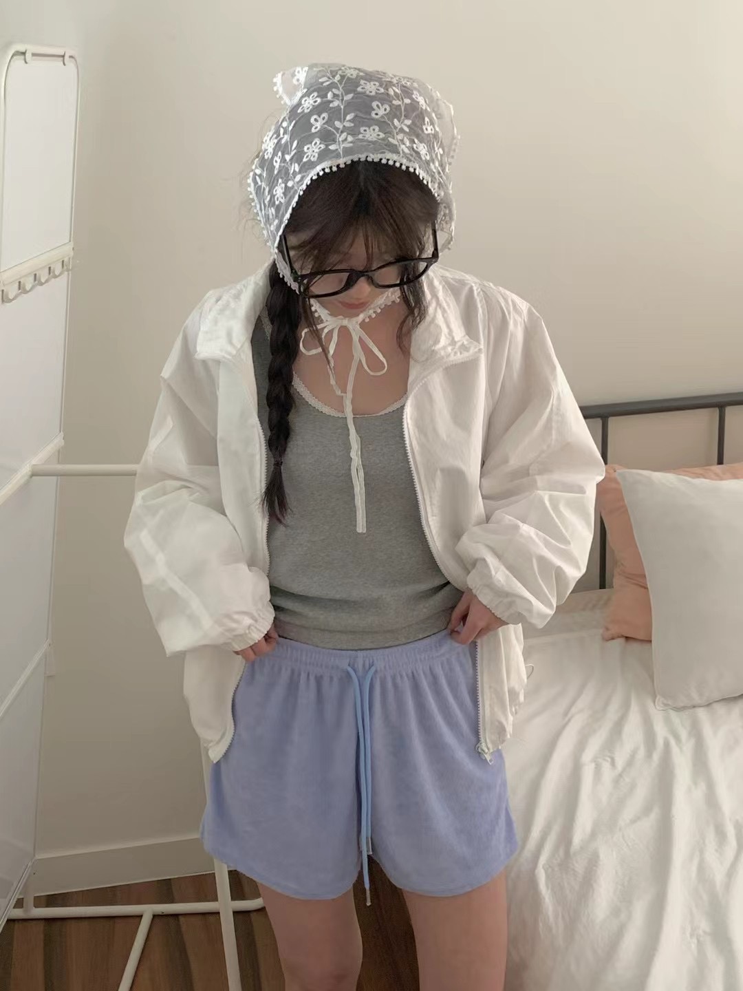 OBE韓國㊣直郵東大門代購女裝新品時尚熱賣人氣推薦休閑短褲OBE短褲