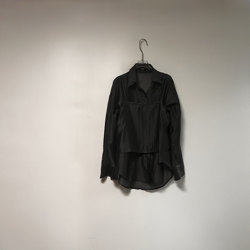 BONHEUR韓國㊣直郵東大門代購女裝新款25春夏熱賣吊帶背心透明BONHEUR-2件起吊帶/背心