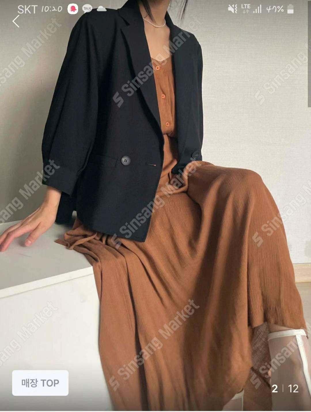 MINK DESIGN韓國㊣直郵東大門代購女裝新款時尚休閑人氣夾克MINK DESIGN夾克圖色3