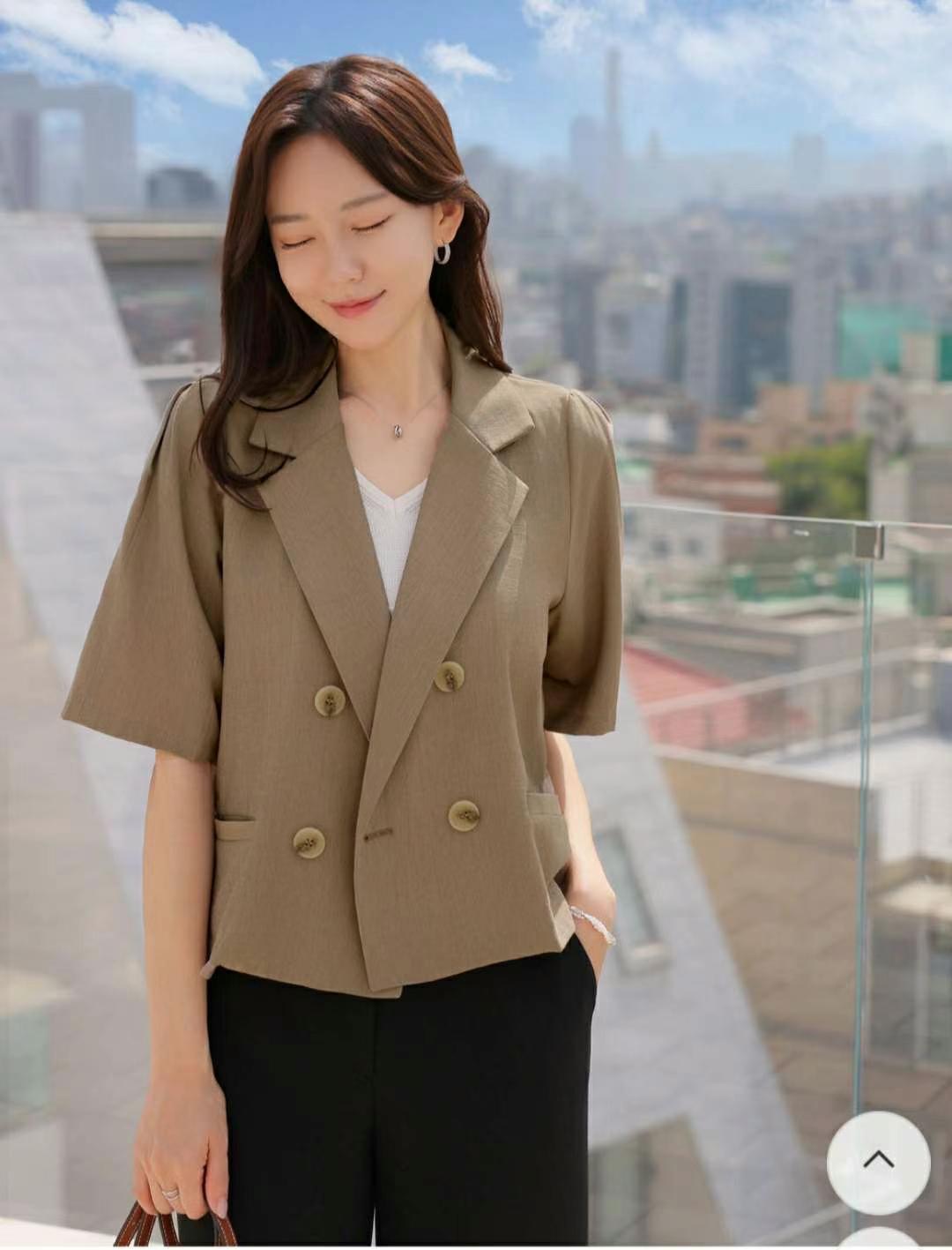 MINK DESIGN韓國直郵㊣東大門實拍女裝新款時尚人氣推薦夾克MINK DESIGN夾克