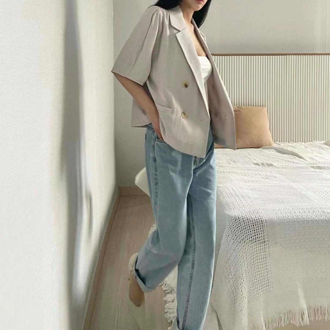 MINK DESIGN韓國直郵㊣東大門實拍女裝新款時尚人氣推薦夾克MINK DESIGN夾克