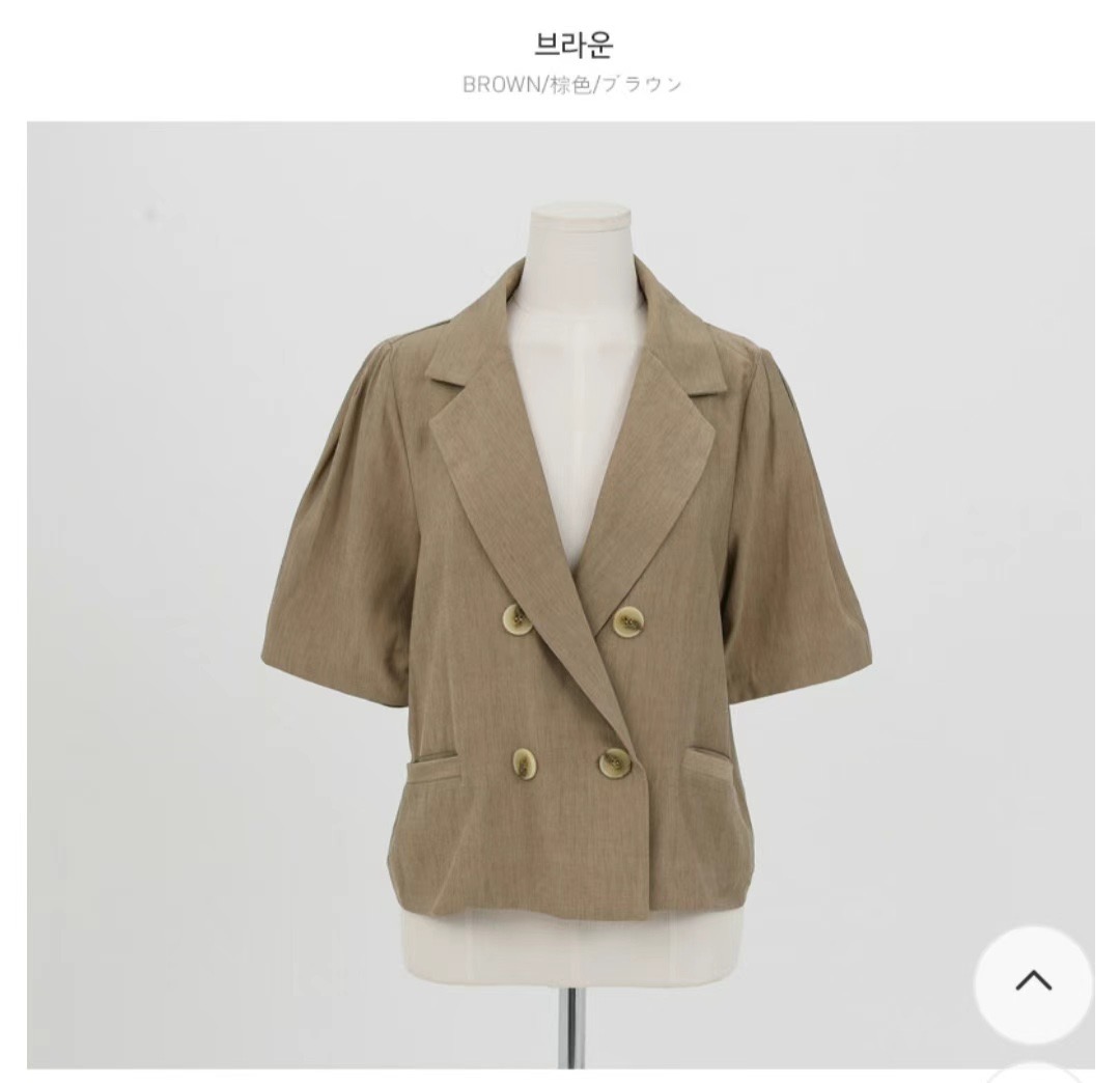 MINK DESIGN韓國直郵㊣東大門實拍女裝新款時尚人氣推薦夾克MINK DESIGN夾克圖色2