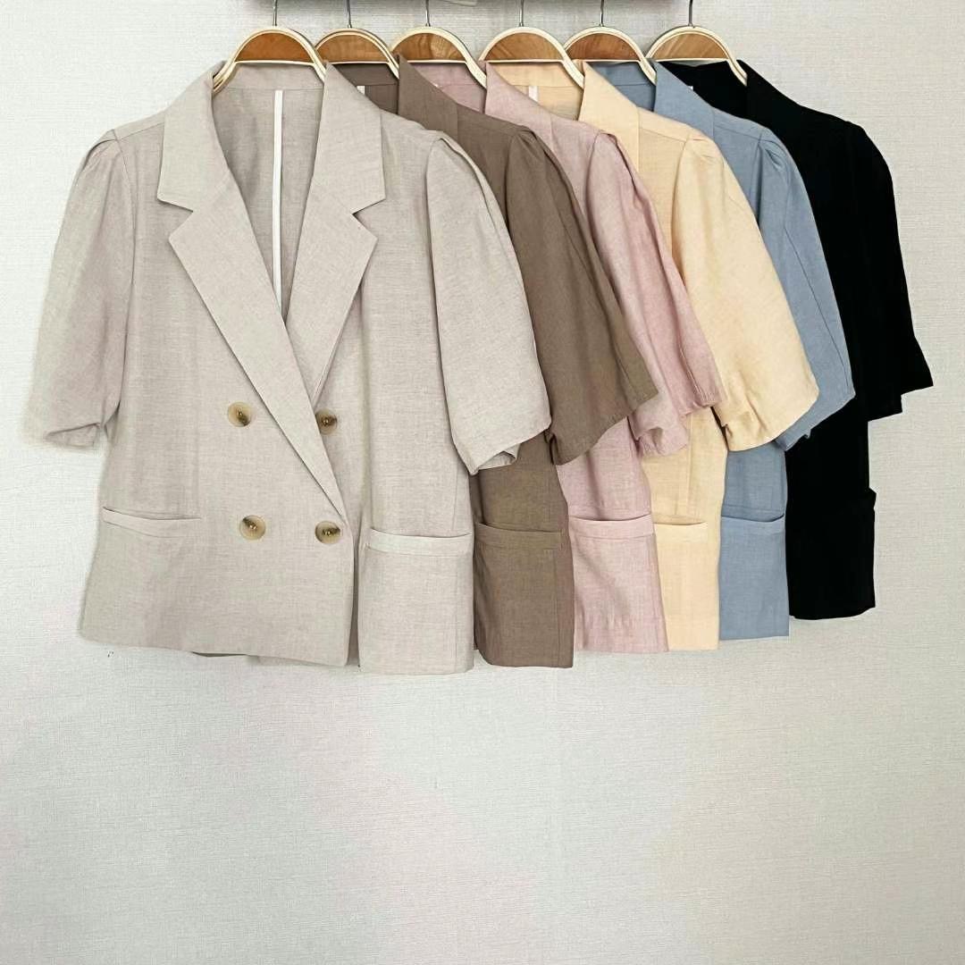 MINK DESIGN韓國直郵㊣東大門實拍女裝新款時尚人氣推薦夾克MINK DESIGN夾克圖色4左四色