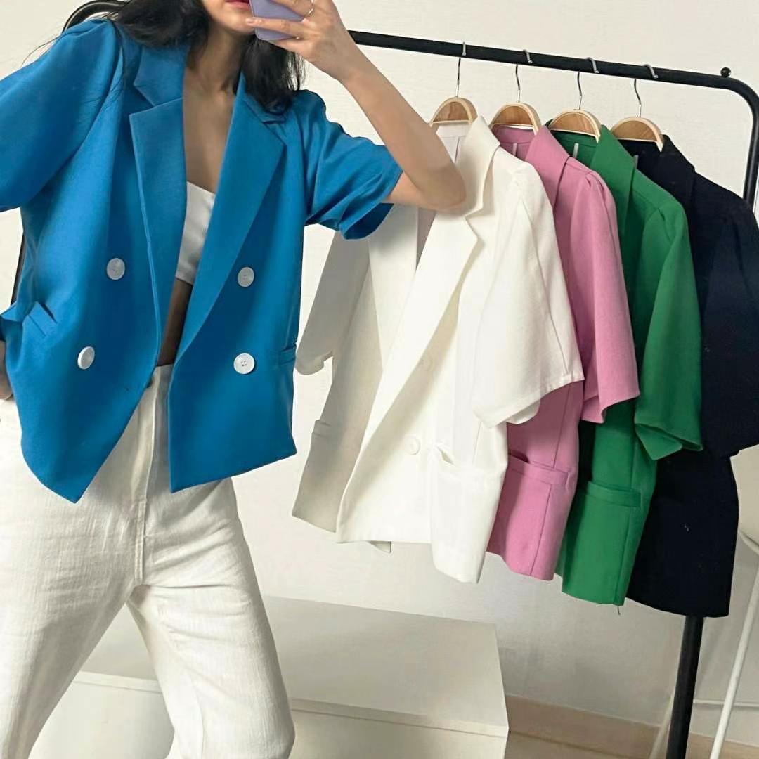 MINK DESIGN韓國直郵㊣女裝新品休閑熱賣推薦人氣時尚夾克MINK DESIGN夾克