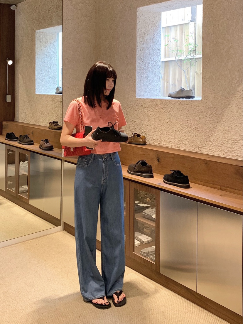 COURGETTE直郵韓國代購㊣女裝新款25春夏時尚休閑人氣熱賣T恤COURGETTET恤