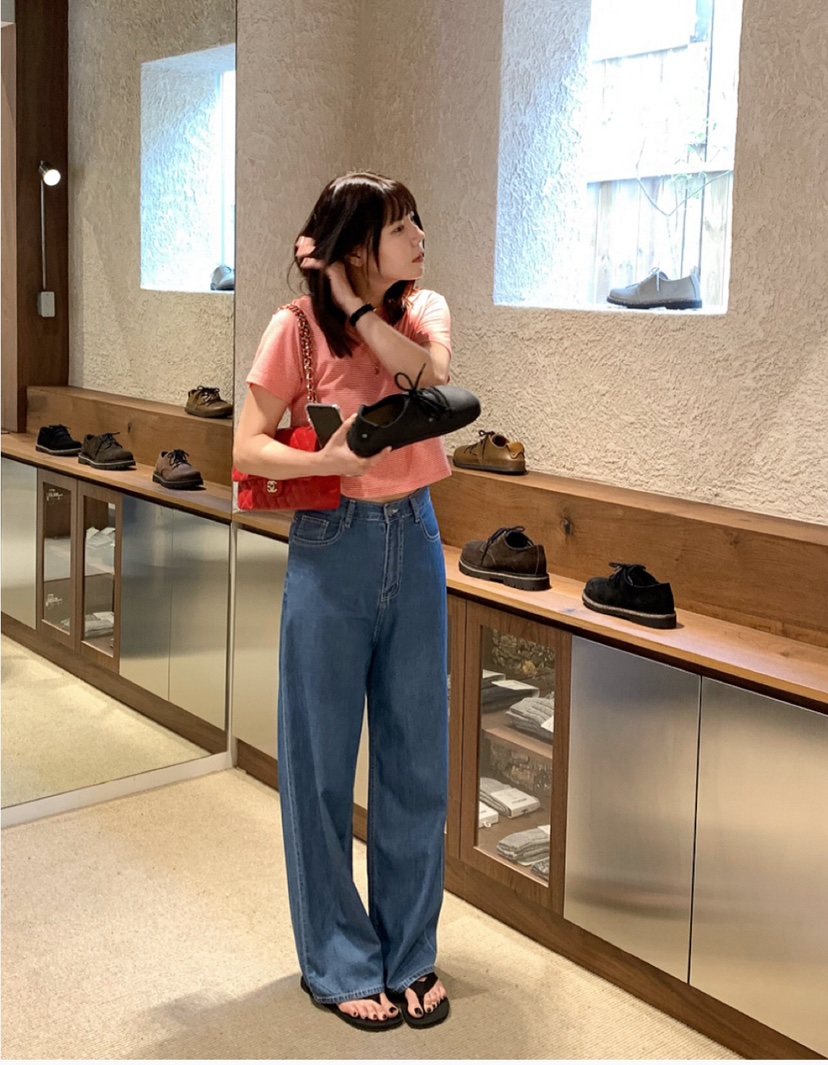 COURGETTE直郵韓國代購㊣女裝新款25春夏時尚休閑人氣熱賣T恤COURGETTET恤