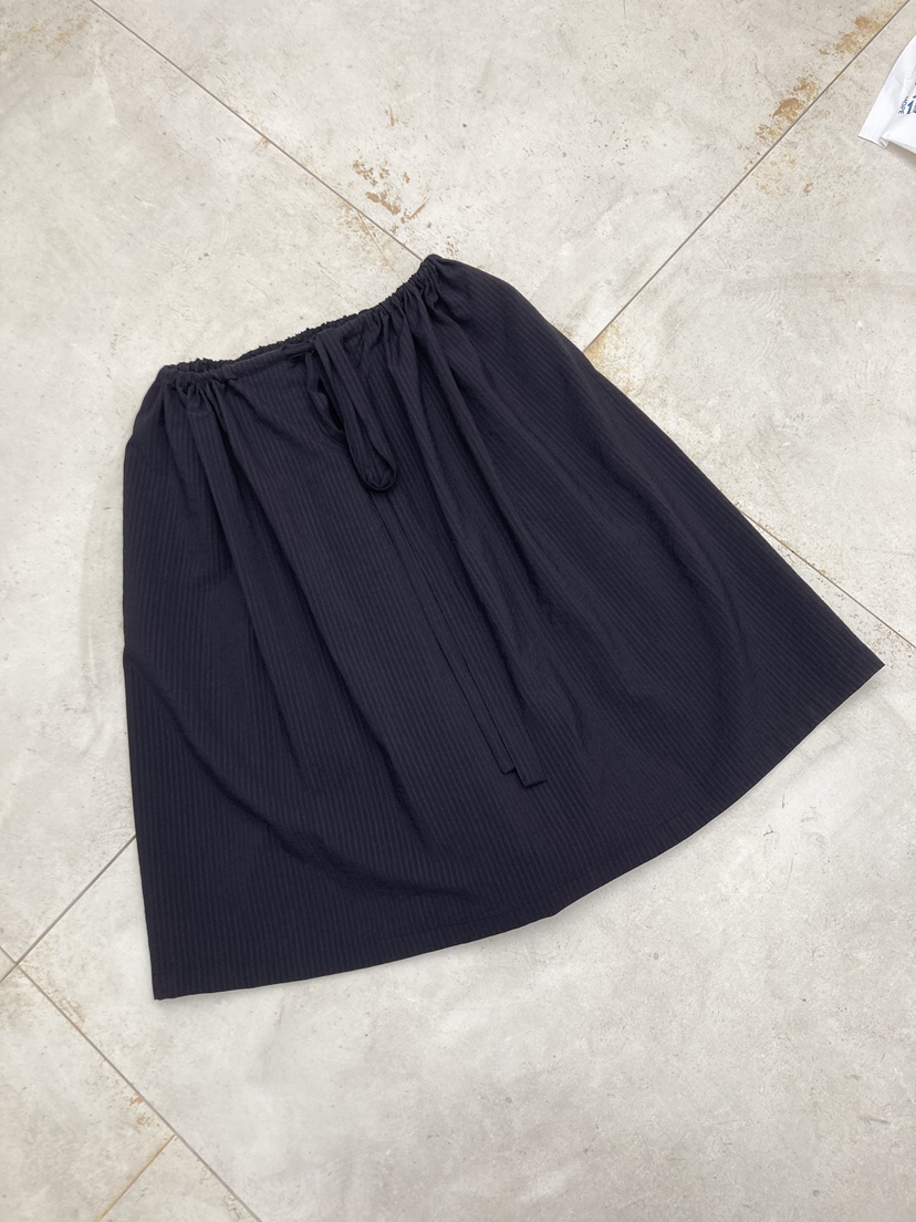 CURVY韓國直郵㊣東大門實拍女裝新品時尚推薦半身裙中短裙條紋CURVY半身裙/中短裙圖色3