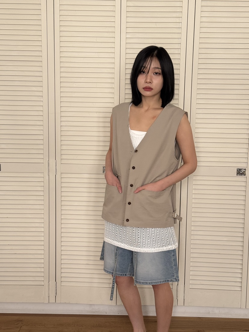 KARE/WEREPIECE韓國直郵㊣東大門實拍女裝新品人氣時尚馬甲KARE/WEREPIECE馬甲