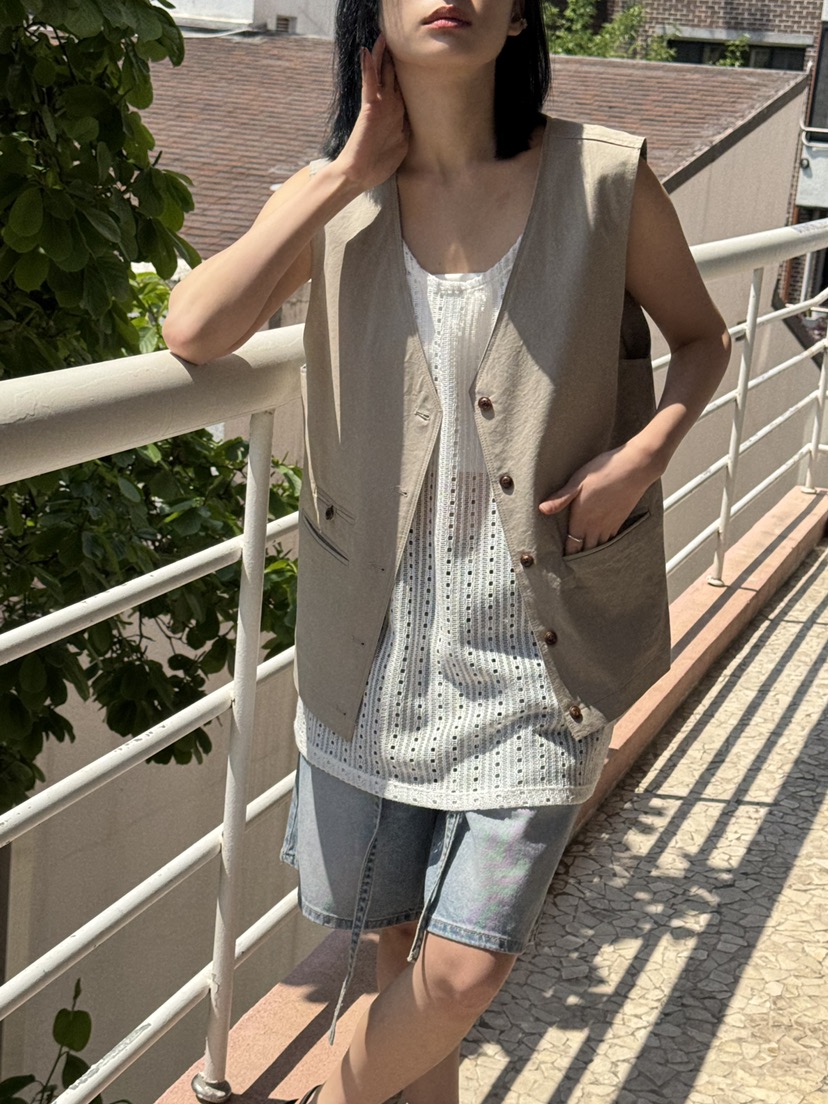 KARE/WEREPIECE韓國直郵㊣東大門實拍女裝新品人氣時尚馬甲KARE/WEREPIECE馬甲