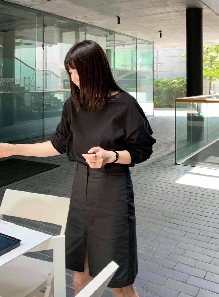 COURGETTE韓國直郵㊣女裝新款時尚推薦休閑25春夏半身裙中短裙COURGETTE半身裙/中短裙