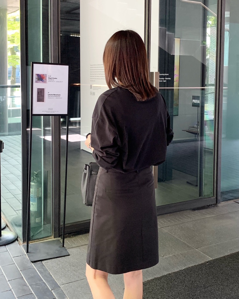 COURGETTE韓國直郵㊣女裝新款時尚推薦休閑25春夏半身裙中短裙COURGETTE半身裙/中短裙