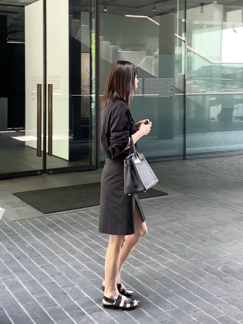 COURGETTE韓國直郵㊣女裝新款時尚推薦休閑25春夏半身裙中短裙COURGETTE半身裙/中短裙