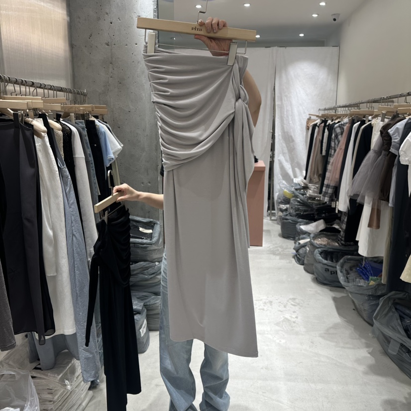 PITA韓國直郵㊣東大門實拍女裝新款休閑推薦25春夏人氣長裙THE VERLIN/piTa長裙