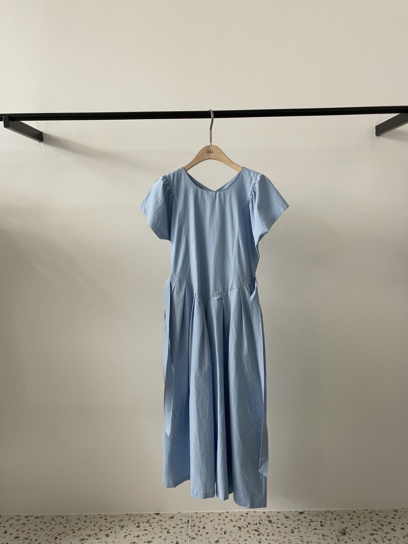 DARIMI-P直郵韓國代購㊣女裝新品25春夏時尚熱賣連衣裙含腰帶2da/DARIMI-P連衣裙圖色2