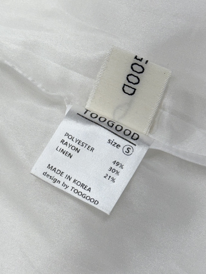 TOOGOOD韓國直郵㊣東大門實拍女裝新款25春夏休閑褲工裝褲亞麻TOOGOOD休閑褲