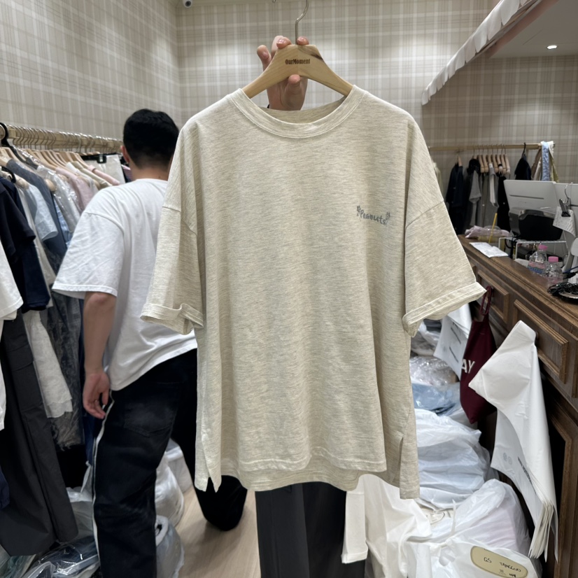 OURMOMENT韓國㊣直郵東大門代購女裝新品熱賣25春夏推薦T恤OURMOMENTT恤圖色3