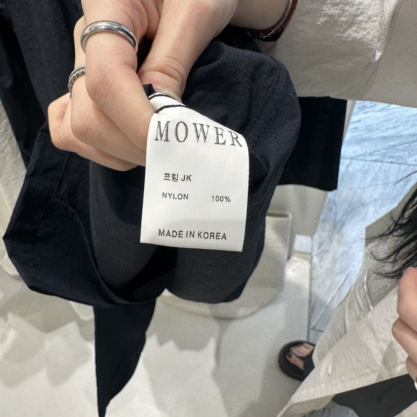 MOWER韓國直郵㊣東大門實拍女裝新品時尚25春夏推薦休閑夾克MOWER夾克