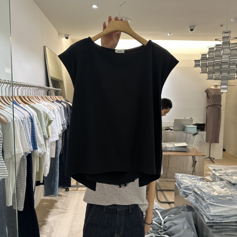 EFFERVESCENT韓國直郵㊣女裝新品熱賣休閑人氣25春夏時尚T恤evc/effervescentT恤圖色3