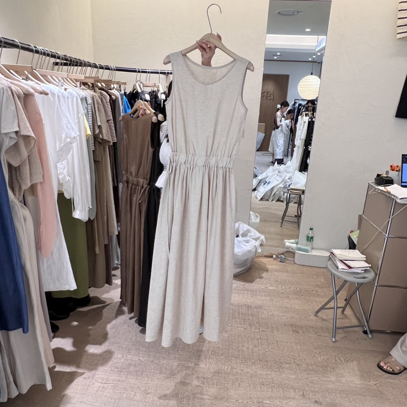 W AND J韓國㊣直郵東大門代購女裝新品熱賣人氣休閑連衣裙W AND J連衣裙