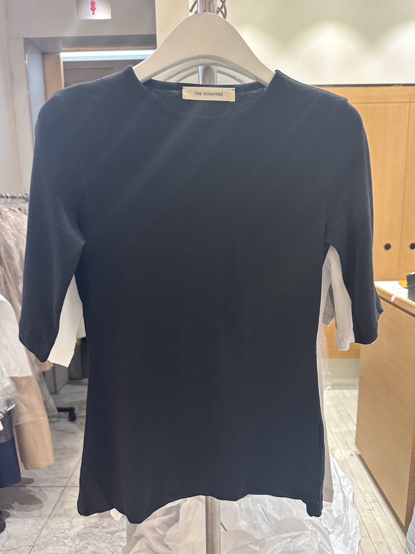 THE SIGNATURE直郵韓國代購㊣女裝新品人氣推薦休閑熱賣T恤THE SIGNATURET恤圖色3