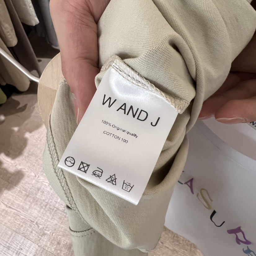 W AND J韓國㊣直郵東大門代購女裝新品推薦熱賣人氣時尚T恤W AND JT恤