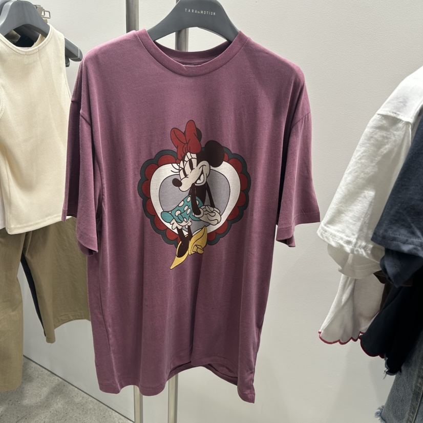 TARABY MOTION韓國直郵㊣東大門實拍女裝新品25春夏人氣T恤TARABY MOTIONT恤圖色1