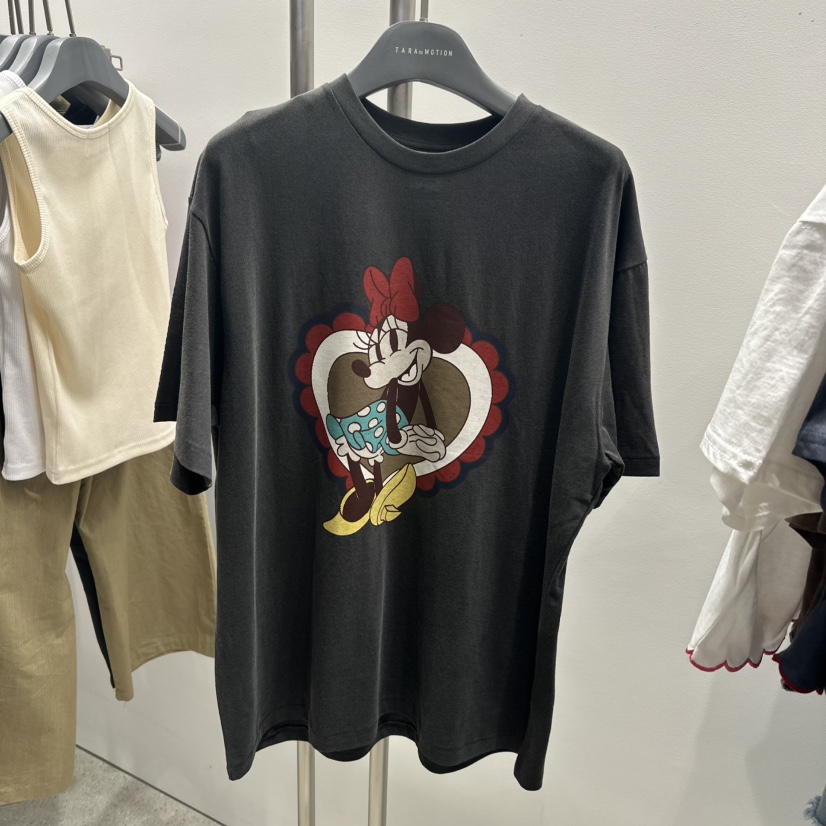 TARABY MOTION韓國直郵㊣東大門實拍女裝新品25春夏人氣T恤TARABY MOTIONT恤圖色3