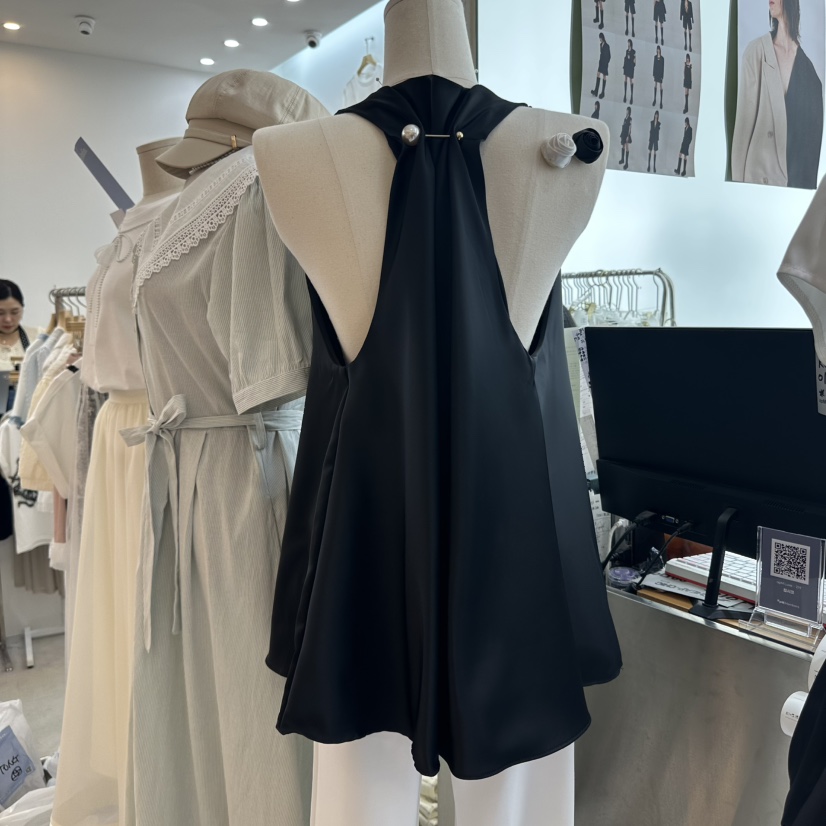 CHEAP-CHIC韓國直郵㊣東大門實拍女裝新款熱賣休閑吊帶背心CHEAP-CHIC/CHARLES THE SECOND吊帶/背心圖色1