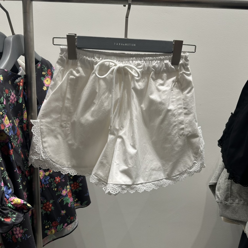 TARABY MOTION韓國直郵㊣東大門實拍女裝新品熱賣短褲蕾絲TARABY MOTION短褲