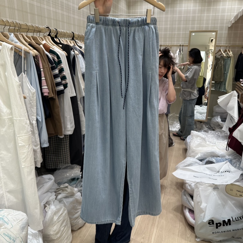 OURMOMENT韓國㊣直郵東大門代購女裝新品熱賣推薦時尚休閑褲OURMOMENT休閑褲