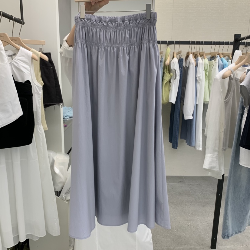 AND THE直郵韓國代購㊣女裝新品25春夏人氣推薦半身裙中短裙AND THE半身裙/中短裙