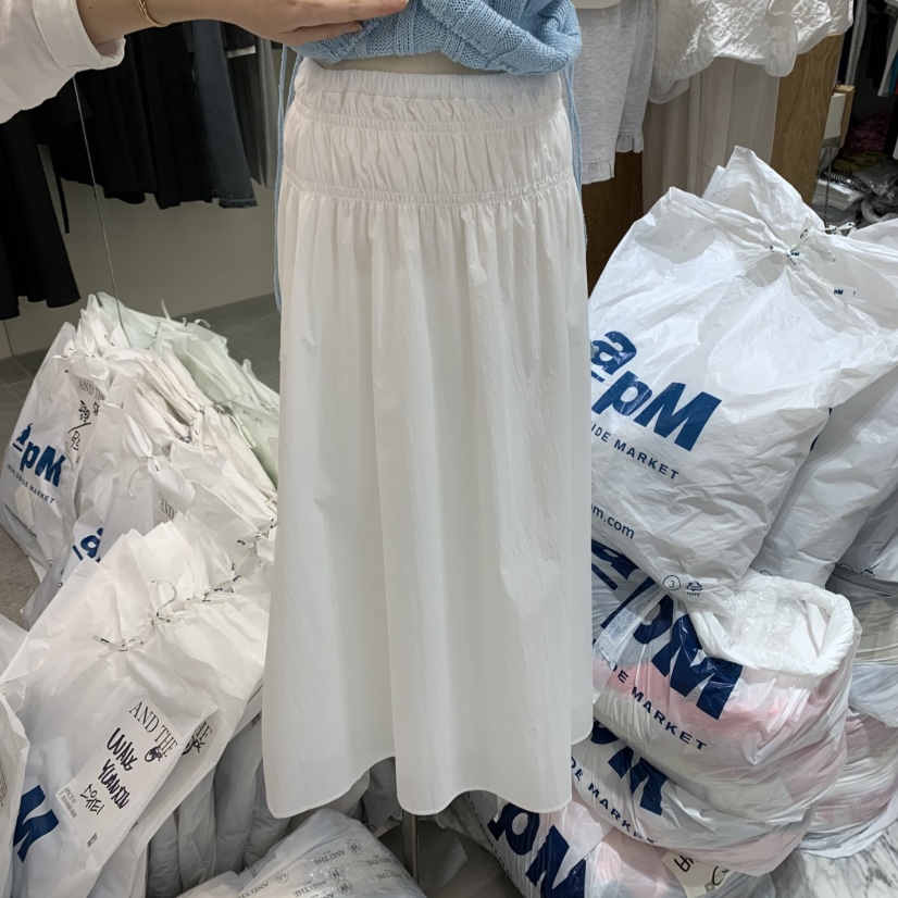 AND THE直郵韓國代購㊣女裝新品25春夏人氣推薦半身裙中短裙AND THE半身裙/中短裙圖色2