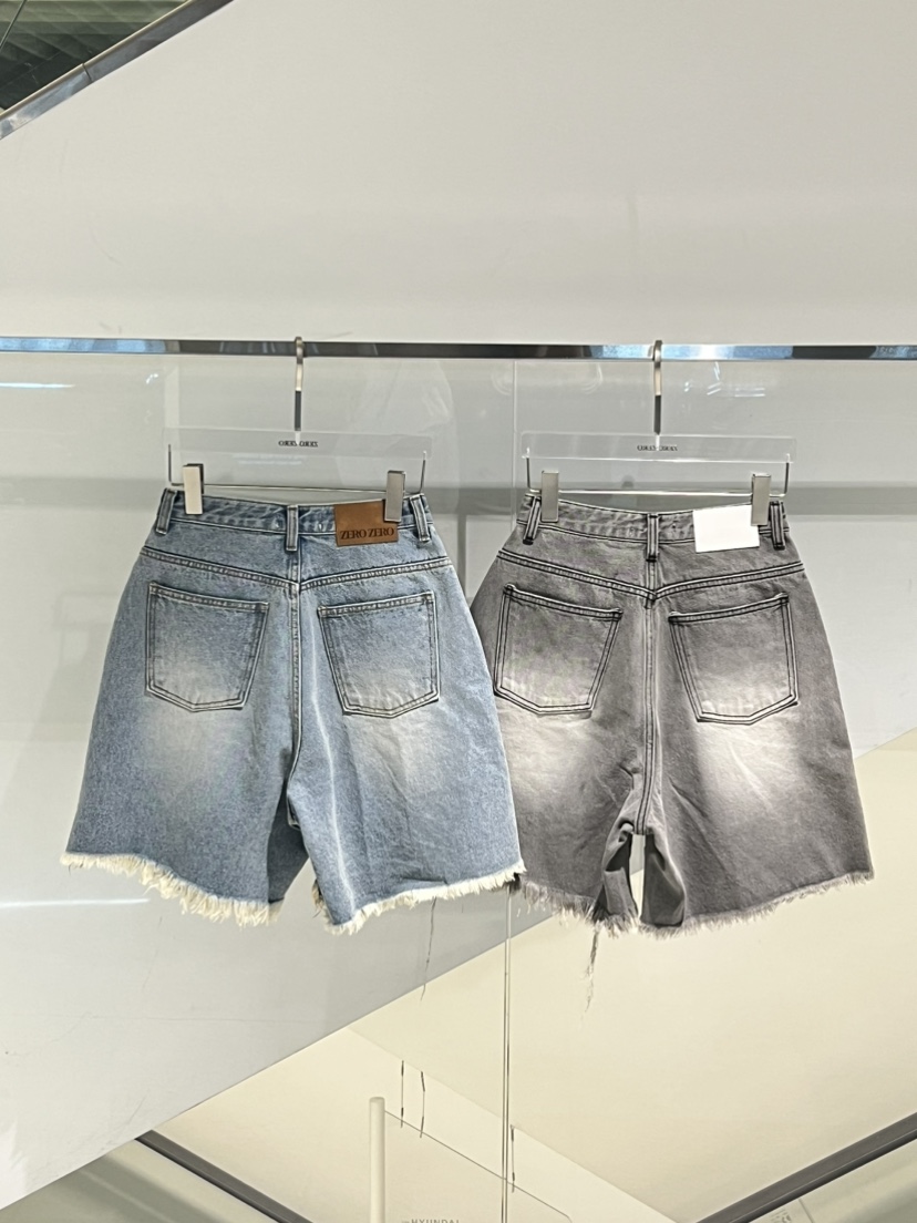 ZEROZERO韓國直郵㊣東大門實拍女裝新品人氣休閑時尚短褲復古ZEROZERO短褲