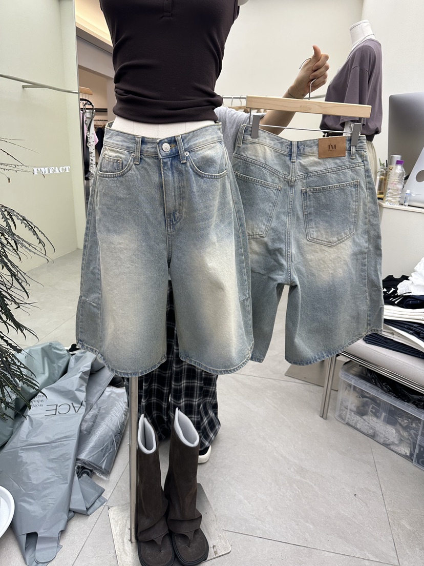 I MFACT韓國直郵㊣女裝新品時尚人氣推薦25春夏休閑熱賣短褲I MFACT短褲