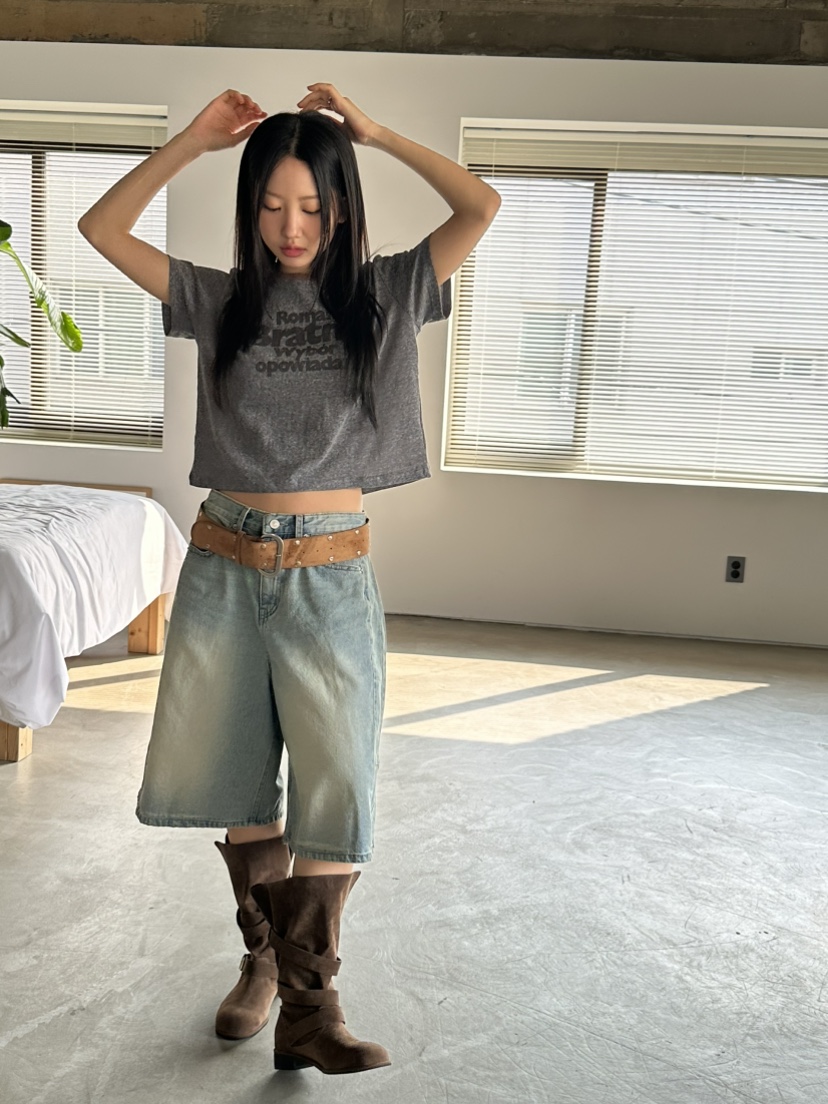 I MFACT韓國直郵㊣女裝新品時尚人氣推薦25春夏休閑熱賣短褲I MFACT短褲