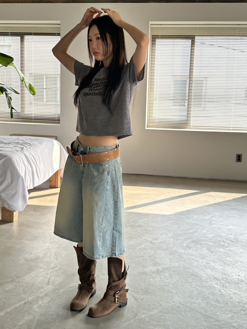 I MFACT韓國直郵㊣女裝新品時尚人氣推薦25春夏休閑熱賣短褲I MFACT短褲