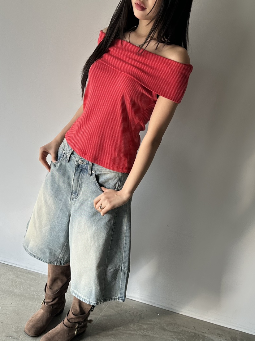 I MFACT韓國直郵㊣女裝新品時尚人氣推薦25春夏休閑熱賣短褲I MFACT短褲