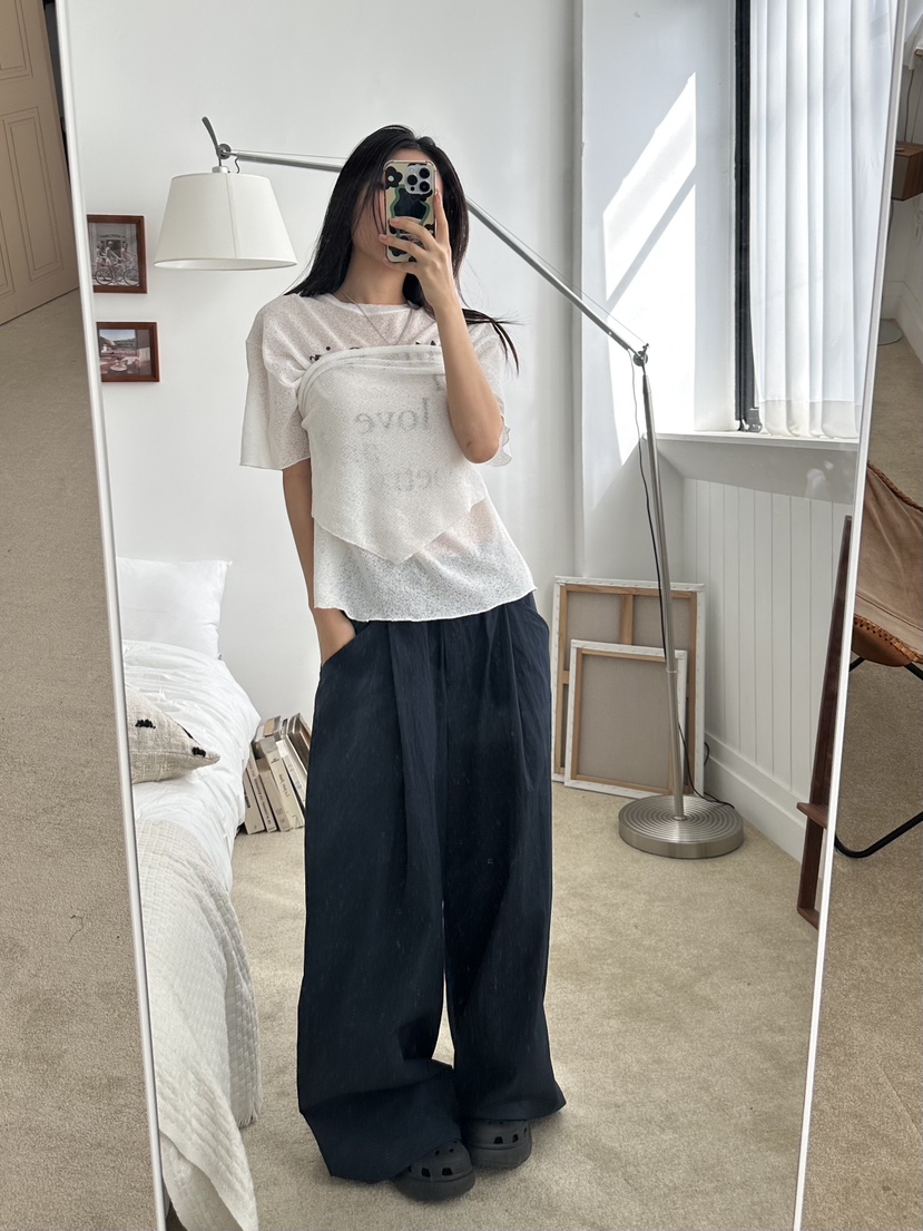 I MFACT直郵韓國代購㊣女裝新款人氣休閑熱賣25春夏推薦T恤I MFACTT恤