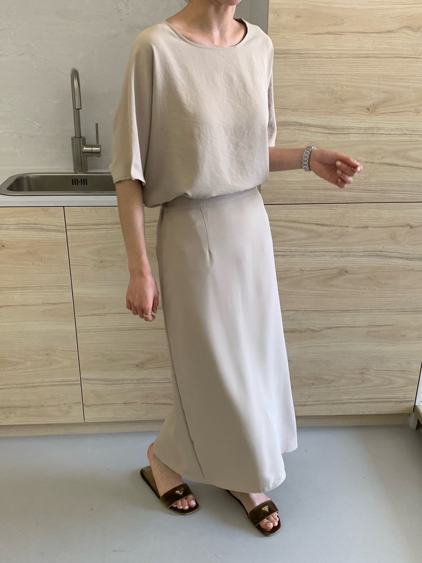 COBALT BLUE直郵韓國代購㊣女裝新品時尚人氣推薦25春夏長裙COBALT BLUE長裙
