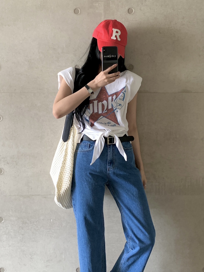 DAVICHI韓國㊣直郵東大門代購女裝新款休閑時尚推薦熱賣T恤DAVICHIT恤