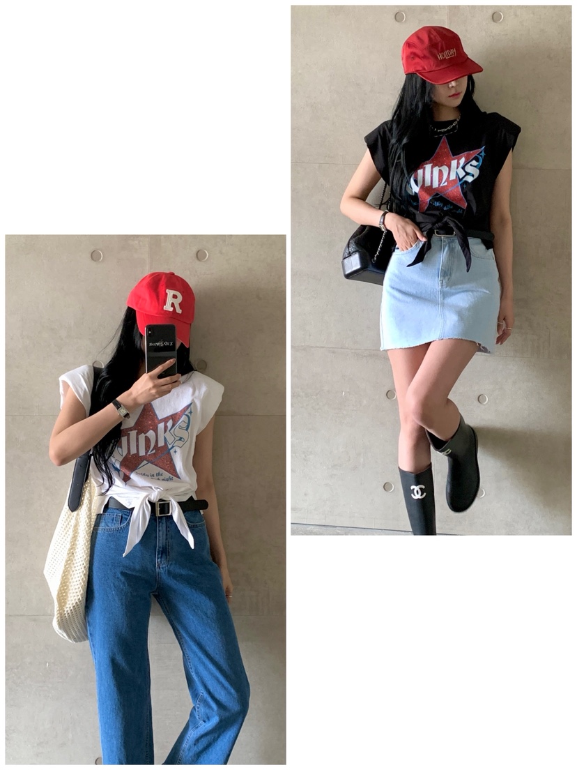 DAVICHI韓國㊣直郵東大門代購女裝新款休閑時尚推薦熱賣T恤DAVICHIT恤