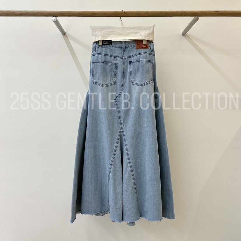 GENTLE B韓國直郵㊣女裝新品時尚推薦25春夏人氣休閑熱賣長裙GENTLE B長裙
