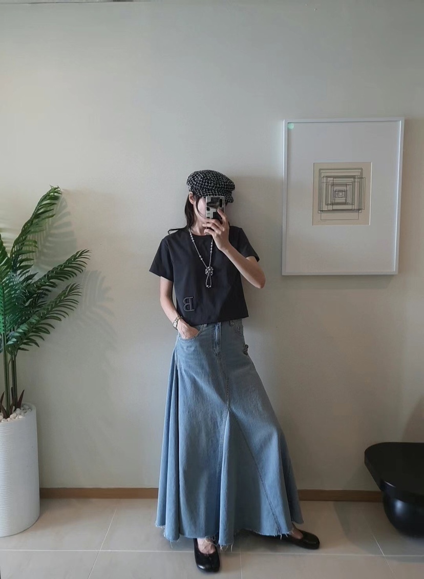GENTLE B韓國直郵㊣女裝新品時尚推薦25春夏人氣休閑熱賣長裙GENTLE B長裙